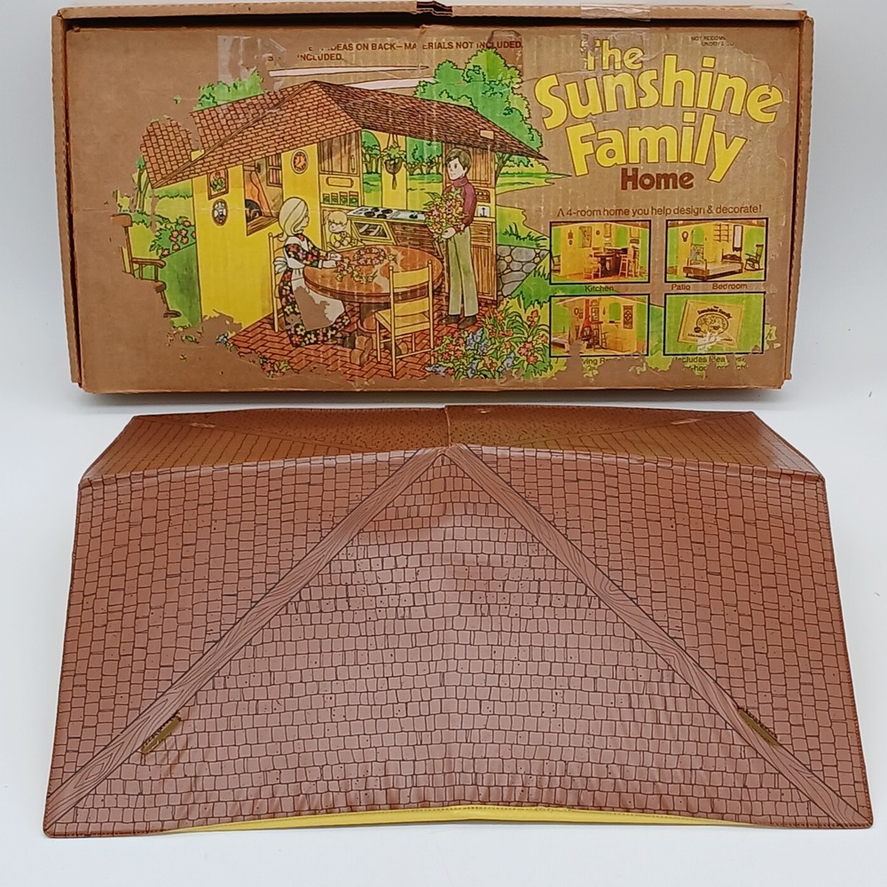 1974 Mattel The Sunshine Family #7801 Replacement: Roof Piece